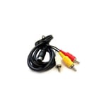 Cable video av rca pour sega mega drive ii 2 - non peritel - neuf - skyexpert