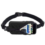 SPIbelt Running Belt Original Pocket, No-Bounce Waist Pack for Runners, iPhone 6 7 8 X, Made in USA for Men and Women, Workout Fanny Pack, Adjustable One Size, Expandable Pouch