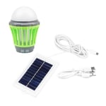 Lampe anti-moustique sans rayonnement domestique rechargeable solaire extérieur lavable moustique insecte  LAMPE ANTI-INSECTE