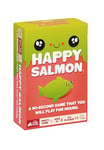 Happy Salmon by Exploding Kittens - 3-8 Players - Ages 6+ - 90 Second Rounds - Easy to Learn Quick Matching Card Game - Party Game, Family Game Night, Kid and Adult Card Game