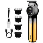 VGR Beard Hair Trimmer Cordless Rechargeable Electric Shaver Mens Trimmers USB