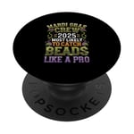 Mardi Gras 2025 Most Likely To Catch Beads Like a Pro PopSockets Adhesive PopGrip