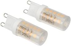 TRIO, Ampoules, Stiftsocke 1xG9, max.0,0 W Corps: Plastique, Blanc Ø:1,8cm, H:5,5cm IPX0,Réglable avec interrupteur