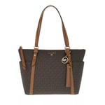 Michael Kors Sullivan MD TZ Tote, Bag Women, Braun, Taille Unique