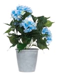 Konstgjord växt - Hortensia 42 cm Blå