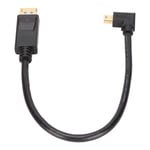 DP till MiniDP-adapter Multifunktionell Stödjer 8K 60Hz 4K144Hz Tvåvägsöverföring Mini DisplayPort-adapter Högerböj