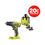 Perceuse Visseuse Ryobi R18DD2-220S - 18V One Plus - 2 batteries 2,0Ah - 1 chargeur