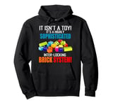 Master Builder Bricks Blocks Toys Funny Gifts Men Boys Kids Pullover Hoodie