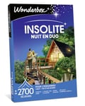 Wonderbox Insolite - Nuit en Duo - Coffret Cadeau Idée Cadeau Séjours