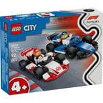 F1® Williams Racing og Haas F1® racerbiler LEGO® City (60464)