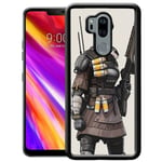 Lg G7 Thinq Soft Case (svart) Apex Legends - Bangalore