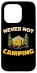 iPhone 15 Pro Campsite Tenting Campground Camp Campfire Tent - Camping Case