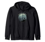 Roots in the Wild For Men Women Hiker Nature Love Zip Hoodie