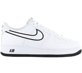 Nike air force 1 low 07 Hommes Sneaker Cuir Blanc FJ4211-100 Sport Baskets Neuf