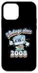 Coque pour iPhone 12 mini Retro Vibes 2008 Vintage Style 17th Birthday Cassette Tape