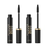 2-pack Max Factor 2000 Calorie Mascara Black 9ml, 18ml