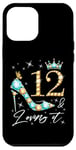 iPhone 15 Plus 12 & Loving it 12th Birthday 12 Years Old Girl Queen Bday Case