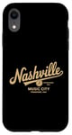 iPhone XR Nashville Tennessee Music City TN Country Music Nash Case