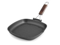 Risolì Poêle grill aluminium étui m/pliable 90/26 x 26 Too