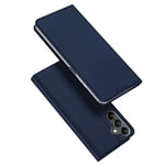 DUX DUCIS Skin Pro Faux Leather Flip Case for Samsung Galaxy A25 5G - Blue