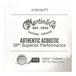 Corde De Guitare Acoustique MARTIN & CO M10HTT SP 010 Mi X Acoust.