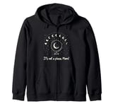 Amateur Astronomers and Telescope Enthusiasts Stargazers Zip Hoodie