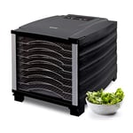 BioChef Arizona Food Dehydrator with 8 Stainless Steel Trays and 24hr Digital Timer. Fruit Dryer Machine + Non Stick Trays, Mesh Sheets and Drip Tray