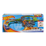 Hot Wheels Action Colossal Crash Motorized Track Set with 2 HW Cars