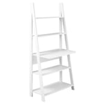 Tiva White Ladder Desk