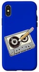 Coque pour iPhone X/XS Been There Done That 80s Cassette Tape Be Kind Rewind