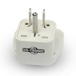 Adaptateur Usa, Canada, Japon, Amérique Du Sud, Thaïlande, 10a Max, Blanc