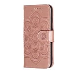 iPhone 7/8/SE (2020/2022) - Mandala-lompakkokotelo - Rose Gold Rose Gold Rose Gold