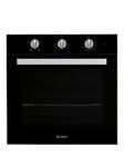 Indesit Aria Ifw6330Bluk Built-In Single Electric Oven - Black - Oven With Installation