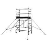 Sealey Platform Scaffold Tower 200kg Capacity 1.66m Height 1760mm Width SSCL1