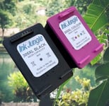 Refilled 305XL Black & Colour Ink Cartridge For HP ENVY 6010 Printer