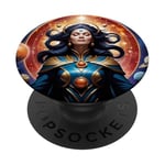 Female Goddess Earth Divine Spiritual Energy for Women PopSockets Adhesive PopGrip