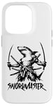 Coque pour iPhone 14 Pro Shark Swordmaster - Amoureux de requin samouraï vintage