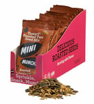 Munchy Seeds Mini Munchy Tamari Roasted Two Seed Mix, Pumpkin Seeds & Sunflower Seeds, Gluten Free Protein Snacks, Nutritious Source Of Vegan Protein, High Fibre Snacks, 12 x 30g Rip & Tip Bags