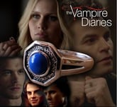 GIFT CORNER - Vampire Diaries The Originals Mikaelson Family Silver Lapis Daylight Ring Size 11 (20.68, or Size V) Authentic Prop Replica