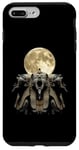 Coque pour iPhone 7 Plus/8 Plus Pharaon King Tut Lune hurlante égyptienne