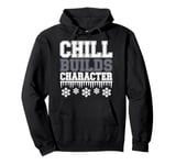 Ice Bath and Cold Shower Wellness Cold Therapy Recovery Tee Pullover Hoodie