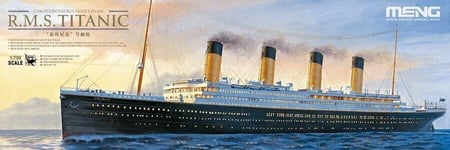 Meng Model 1:700 scale model kit  R.M.S. Titanic MNGPS-008