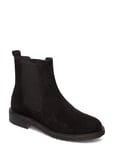 Carla F Boots Shoes Chelsea Svart [Color: BLACK SUEDE 50 ][Sex: Women ][Sizes: 36,38,40,41 ]