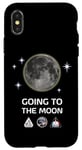 Coque pour iPhone X/XS Lancement officiel de fusée sur la lune