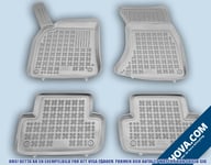 Gummimatta Grå Seat Leon MK2, Skoda Octavia 2004-2013, VW Golf MK5 & MK6, VW Sciroccs MK3