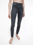 Calvin Klein High Rise Monogram Skinny Jeans