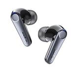 Écouteurs Bluetooth sans fil, EarFun Air Pro 3 Casque réduction de bruit active de 43 dB, HiFi Qualcomm aptX Adaptive, 6 Microphones CVC 8.0 Appels, Multipoint, Batterie de 45H, APP