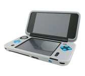 Housse Étui Protection Silicone Pour Nintendo New 2 Ds Xl (New 2ds Ll) - Anti Choc / Rayures - Blanc