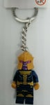 LEGO THANOS SUPERHEROES MARVEL AVENGERS  MINIFIGURE KEYRING KEYCHAIN 854078