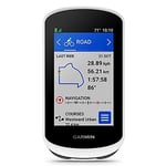 Garmin Ordinateur de vélo Edge Explore 2, 3 pouces, avec GPS intuitif, fonctions VO2, records personnels, unisexe pour adultes, blanc, unique